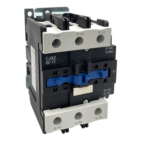 Contactor Ac Trifasico 80 Amperes N/a Y N/c 22kw 30hp 220v