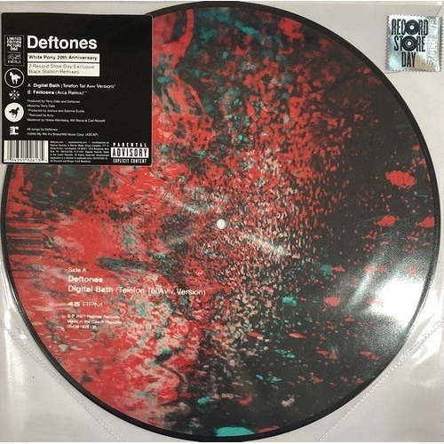 Deftones Digital Bath / Feiticeira Vinilo Nuevo Limited Pict