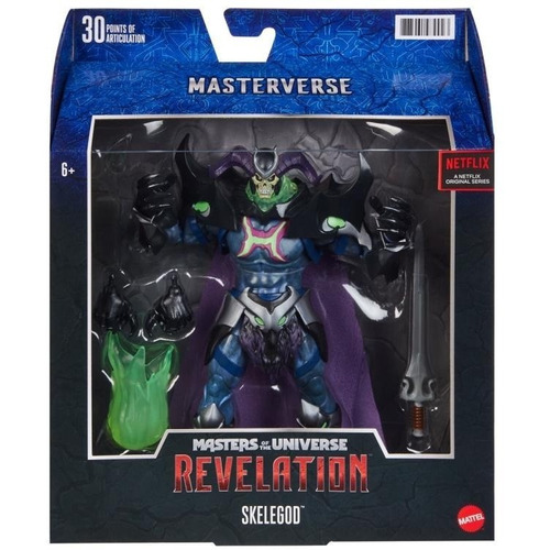 Skelegod Revelation Masters Of The Universe He-man Skeletor