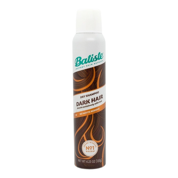 Batiste Dry Shampoo En Seco Dark Hair Color Castaño Oscuro