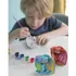 Juego Educativo 4m Moldear Y Pintar Dragones 3d En Yeso