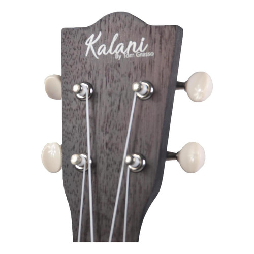 Ukulele Concierto Black Uk-23 Tbk Kalani Color Negro