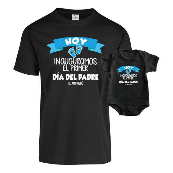 Kit Playera Para Hombre Y Pañalero Dia Del Padre Nuevo Papá