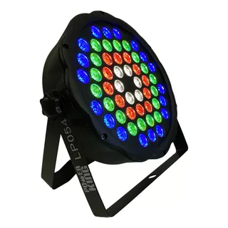 Tacho Par Led Dmx Lp054 Rgb 54 Led X 1w Reales Powerking