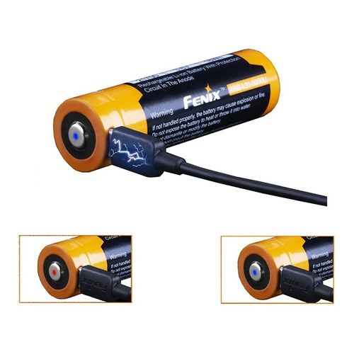 Bateria Recargable Fenix 5000mah 3.6v Ht18 Pd36r Y Otras.