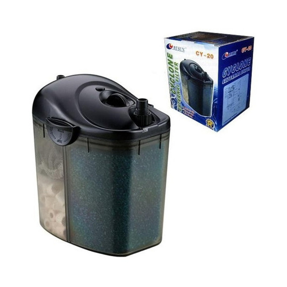 Filtro Canister Acuario Plantas Canutillos Carbon 200 L/h 3w