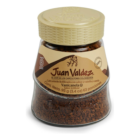 Café Liofilizado Juan Valdez Vainilla 95 Grs