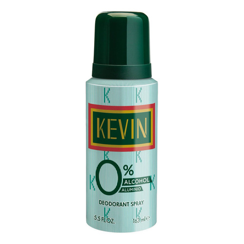 Desodorante Hombre En Aerosol Kevin Clasico 0% Alcohol 163ml Fragancia Clásico