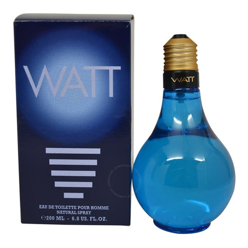 Perfume para hombre Watt Blue, 200 ml, original