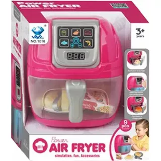 Juguete Air Fryer Interactivo Freidora Aire Para Niñas Niños