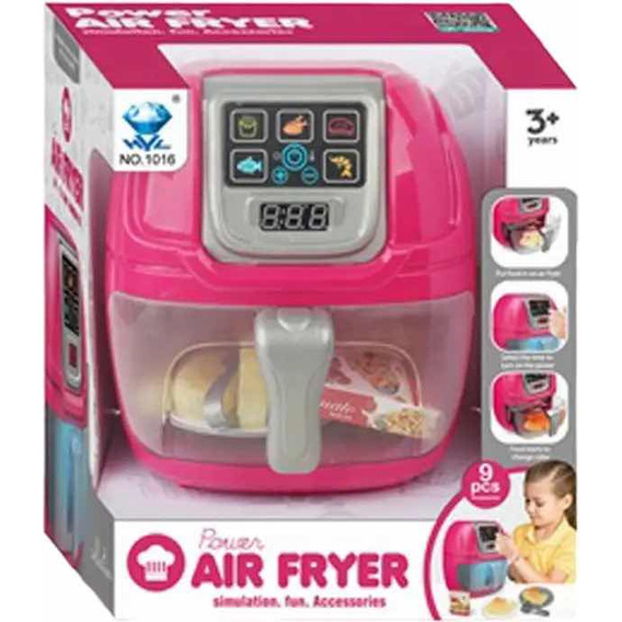 Juguete Air Fryer Interactivo Freidora Aire Para Niñas Niños