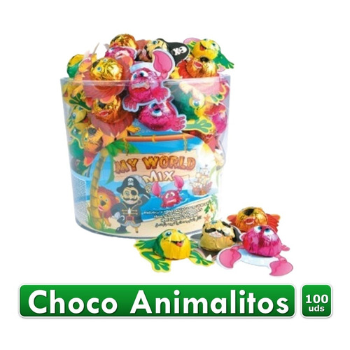 Choco Animalitos Surtidos My Word Mix Elv - Kg A $0
