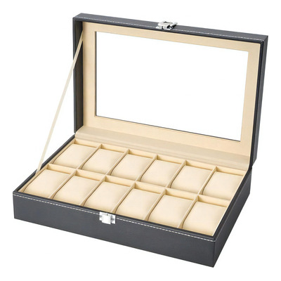 Caja De Reloj Alajero Estuche Para Reloj 12 Relojes Organiza