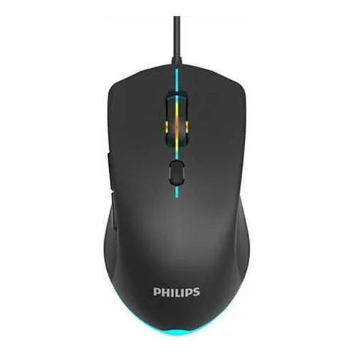 Mouse gamer de juego Philips  Momentum SPK9404 G404 negro
