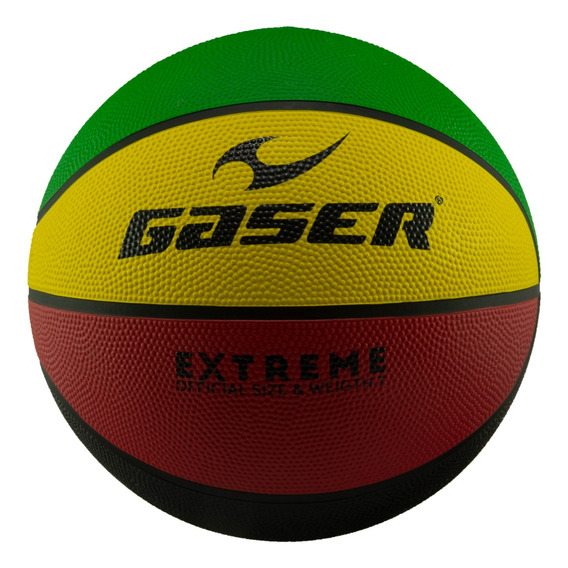 Balón Gaser Basketball Stars No. 5 Multicolor