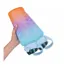 Set 2 unidades botella de agua deportiva 2l y 800 ml motivacional ax color celeste