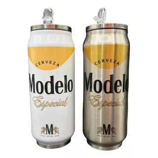 2 Termos Lata Cerveza Modelo Especial Personalizado Gratis