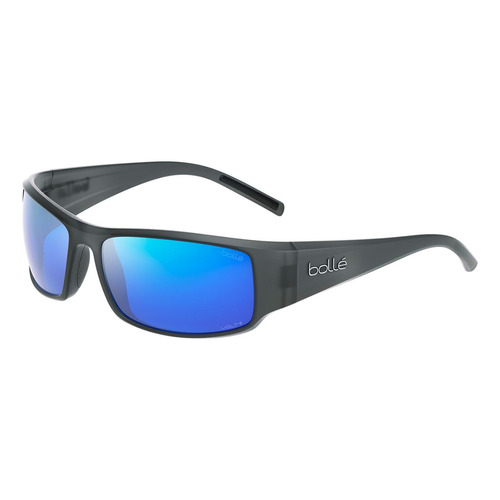 Lentes Bollé King Black Crystal Matte - Volt+ Offshore Color de la lente Azul