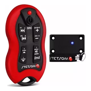 Controle Longa Distância Completo Vermelho Stetsom Sx2 500m