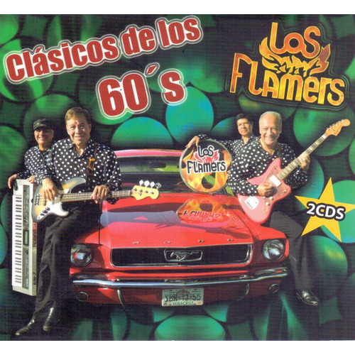Clasicos De Los 60 's - Los Flamers - 2 Discos Cd 's - Nuevo