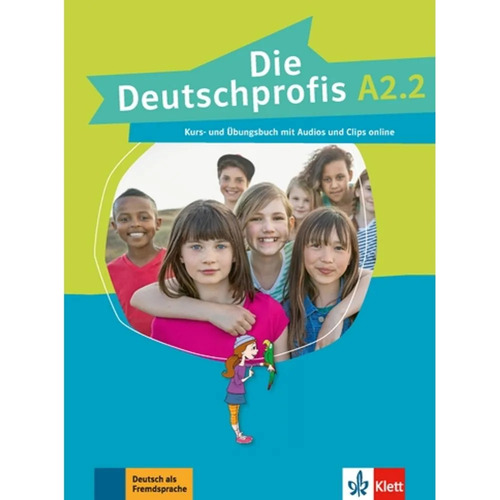 Die Deutschprofis A2.2 - Kursbuch + Ubungsbuch + Audio Online, De Swerlowa, Olga. Editorial Klett, Tapa Blanda En Alemán