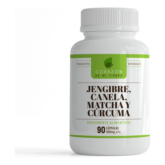 Jengibre, Canela, Matcha Y Curcuma, Te Dea , 90 Cap