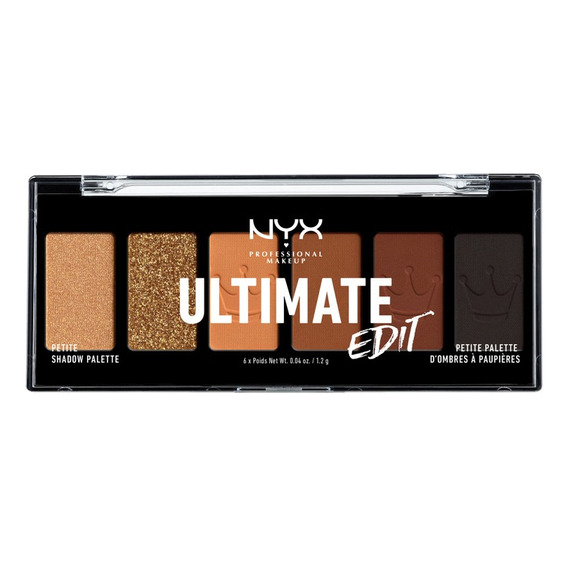 Paleta De Sombras Nyx Ultimate Edit Petite Color Queen