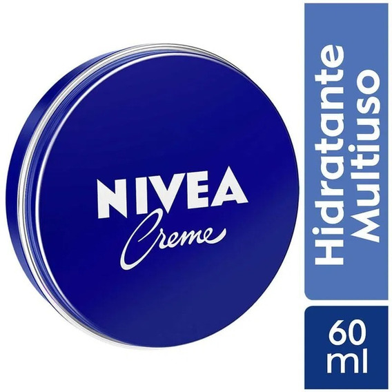 Crema Corporal Multipropósito Nivea Humectante en lata de 60mL/56g