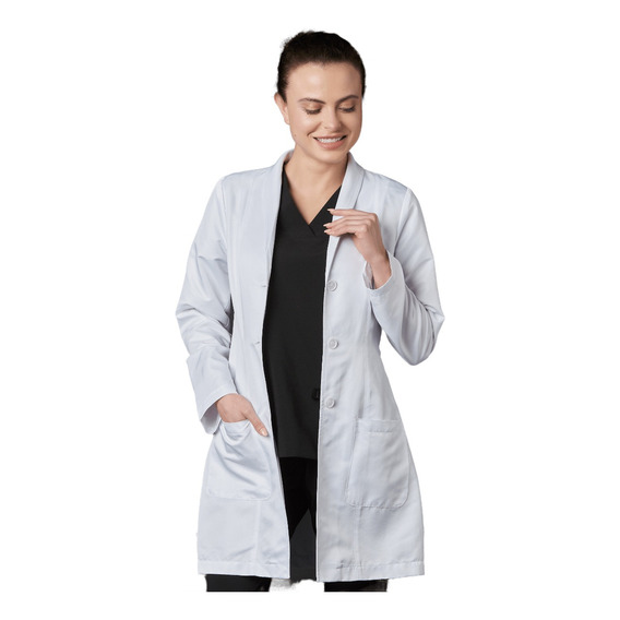 Bata Médica De Mujer Liunic Antibacterial