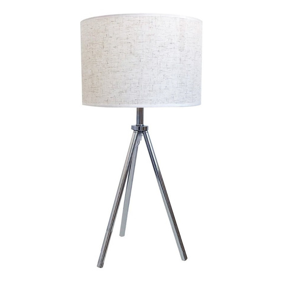 Lampara Decorativa De Mesa Tripode + Lamp. De Regalo- Unilux