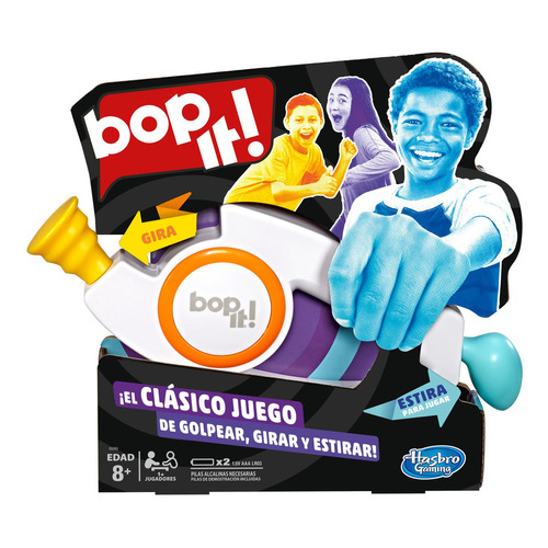 Juego De Mesa Hasbro Gaming Bop It! Modo Solitario Y Social