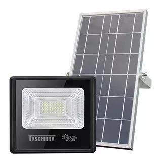 Refletor Holofote Led Taschibra Solar Tr Sun 40w Luz Fria Carcaça Preto Luz Luz Fria 6500k 110v/220v