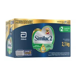 Similac 2 Prosensitive Formula Infantil Etapa 2 6 Und 350g 