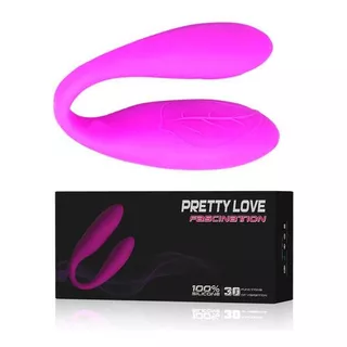 Vibrador Doble De Silicona Recargable Pretty Love De 30 V