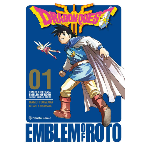 Dragon Quest Emblem Of Roto nº 01/15, de Fujiwara, Kamui. Serie Fuera de colección Editorial Comics Mexico, tapa blanda en español, 2022