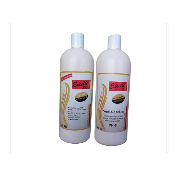 Kit Alaciante Japonés Ultra Lacio + Shampoo Limp 500 Ml