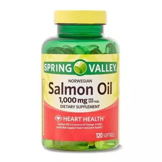 Omega 3 De Salmón 120 Cps + Epa Dha Aceite Salmon Oil 1000mg Sabor Neutro