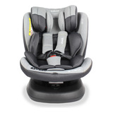 Silla De Carro Para Bebe Supra Con Sistema Isofix Gira 360 Color Gris Supra Isofix