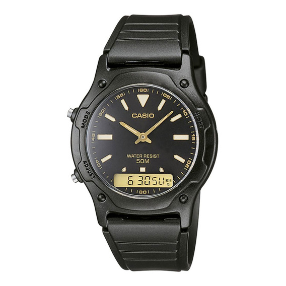 Reloj Análogo/digital Casio Aw-49he-1avdf Resistente Al Agua