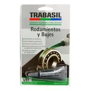 Trabasil Vb1 Adhesivo Para Retener Rodamiento Buje Y Ruleman Color Verde