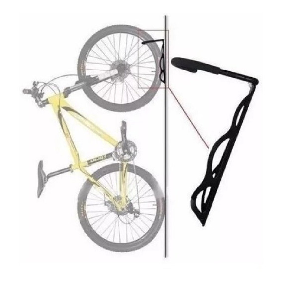 Soporte Pared Bicicleta Original Tornillos Chazos 