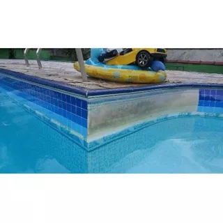 Vinil Piscina Proteção Borda Kit 09 X 15cm X 1m  