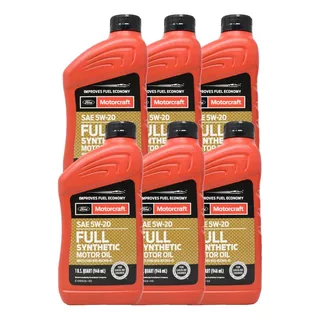 Aceite Motor 5w20 Ford Explorer Pack 6 Un