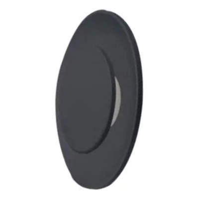 Aplique Exterior Chulette L 12w Led Dinamico Negro Moderno Negro