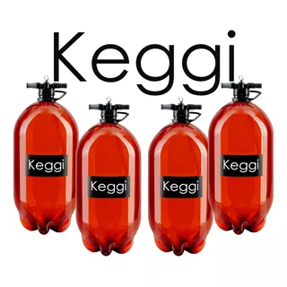 Barril Pet Keggi 5 Litros X 4 Unidades Oferta