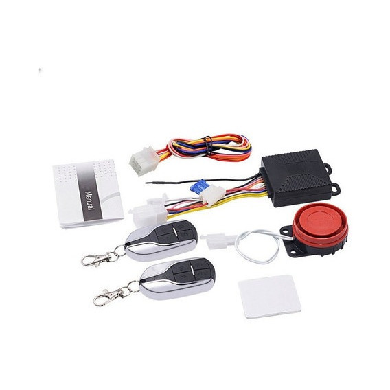 Alarma Moto Largo Alcanze Auto Antirrobo Con Control Remoto