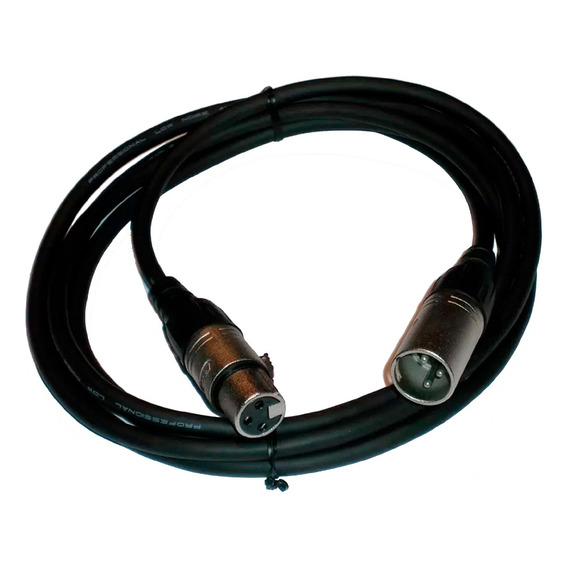 Cable Micrófono Xlr 2m Rean By Neutrik Nra 0260 020