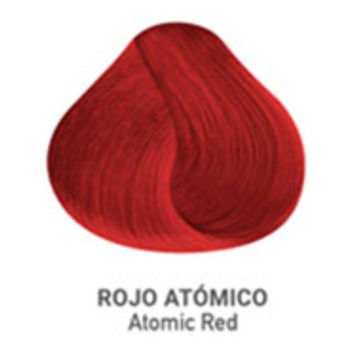Tinte Para Cabello Rbl Semipermanente Colores Fantasia 90g Color: Rojo Atómico