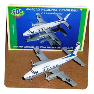 Kit Para Montar Embraer Bandeirante Vasp - 1/72 - Giic