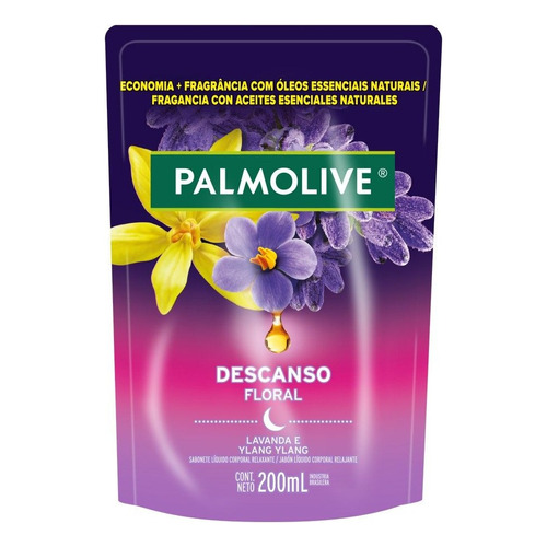 Jabón líquido Palmolive Aroma Feel Relaxed repuesto 200 ml